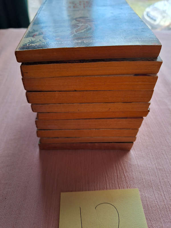 Edgar Rice Burroughs x 10 books