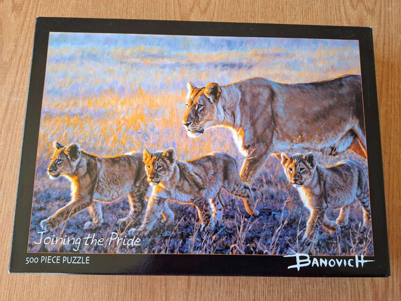 500 Piece Puzzle Joining the Pride