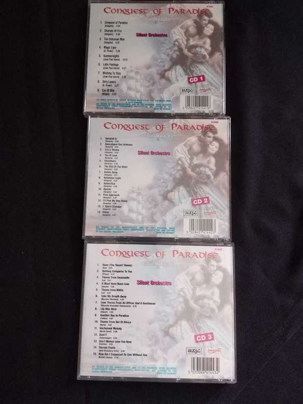 Conquest of Paradise 3 CD set