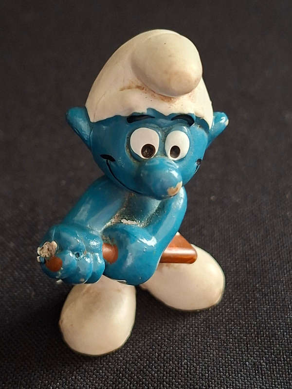 Smurf Fishing