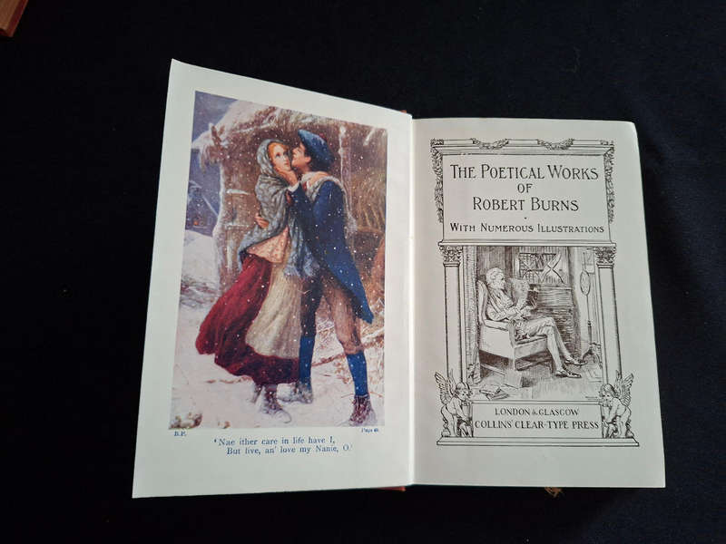 The Poetical works of Lord Tennyson, Robert Browning and Robert Burns 3 Books