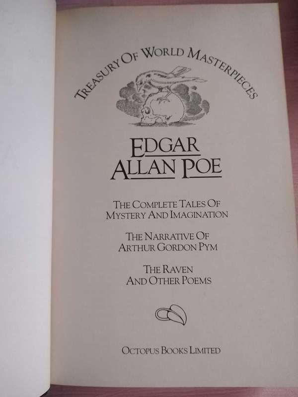 Treasury of World Masterpieces Edgar Allan Poe