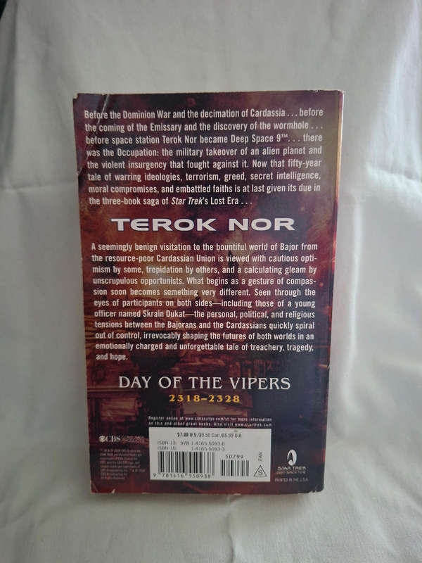 James Swallow Star Trek Terok Nor Day of the Vipers