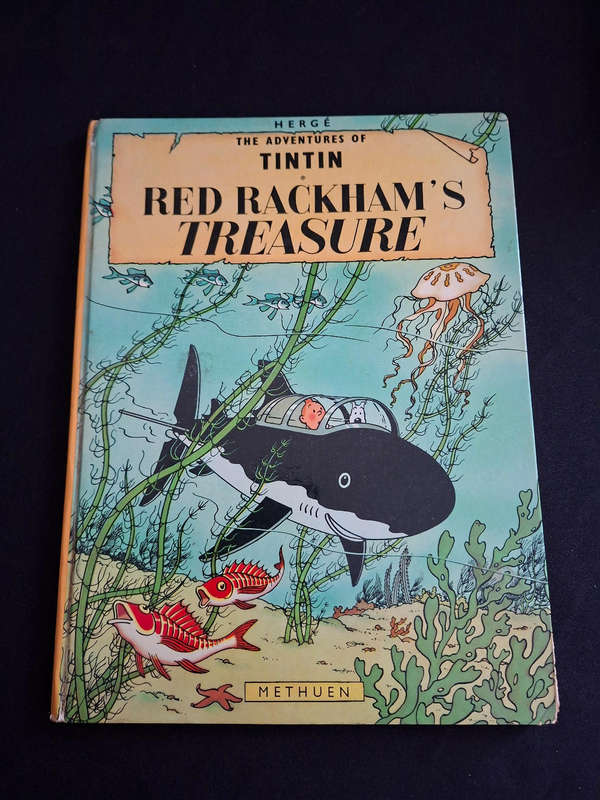 Hergé The Adventures of TinTin Red Rackham's Treasure