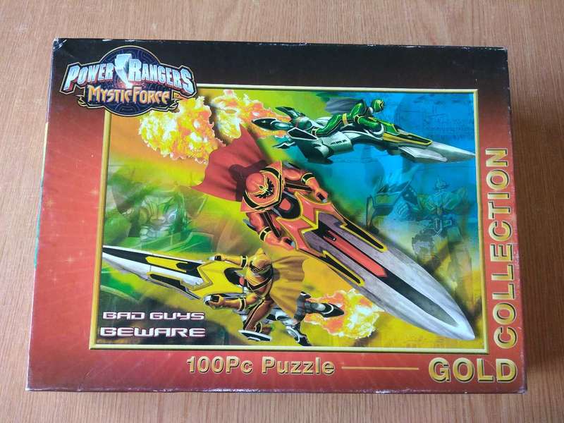 100 piece puzzle Power Rangers Mystic Force