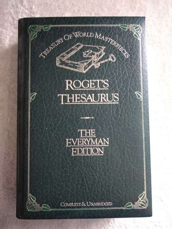 Roget's Thesaurus The Everyman Edition