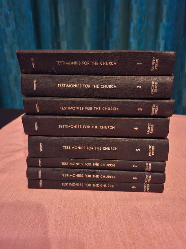 Ellen G. White Testimonies for the Church Volumes 1 to 5 & 7 to 9