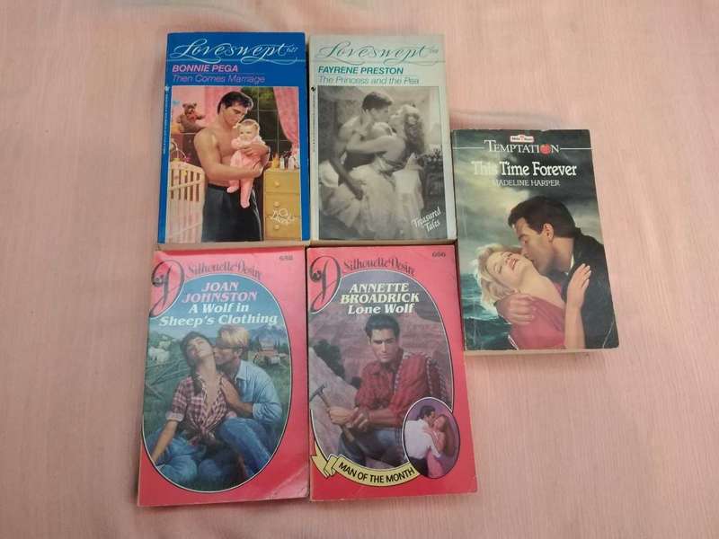 10 Assorted Romance books