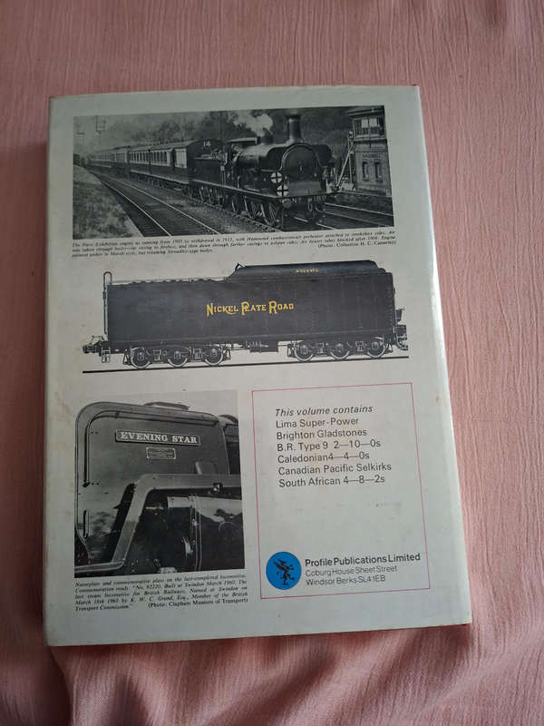 Locomotives in Profile Volume 1, 2, 3 & 4 Brian Reed