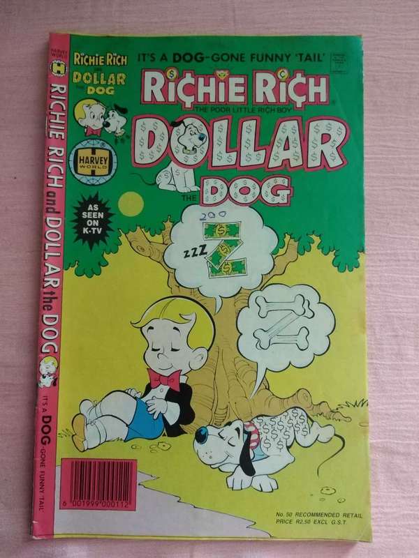 Richie Rich Dollar Dog no. 50