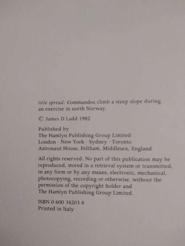 James D Ladd Royal Marine in Commando