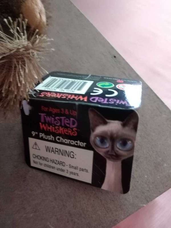 Twisted Whiskers 9" Plush Toy