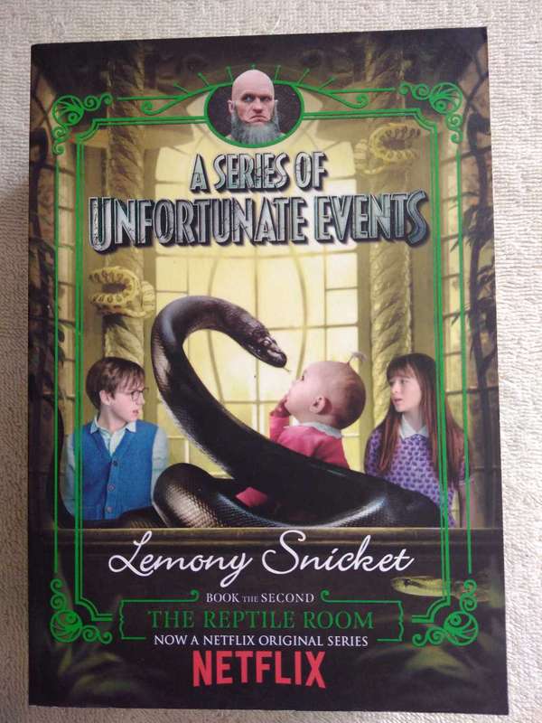 Lemony Snicket A serious of unfortunate events The Reptile Room