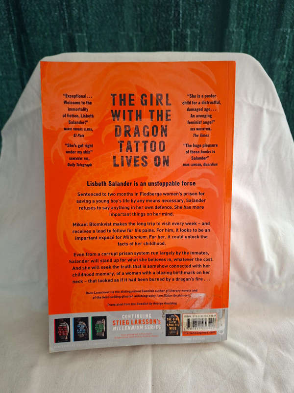 David Lagercrantz The Girl who Takes an Eye for an Eye
