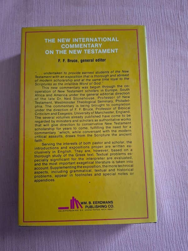 The New International Commentry on the New Testament The Second Epistle to the Corinthians Hughes