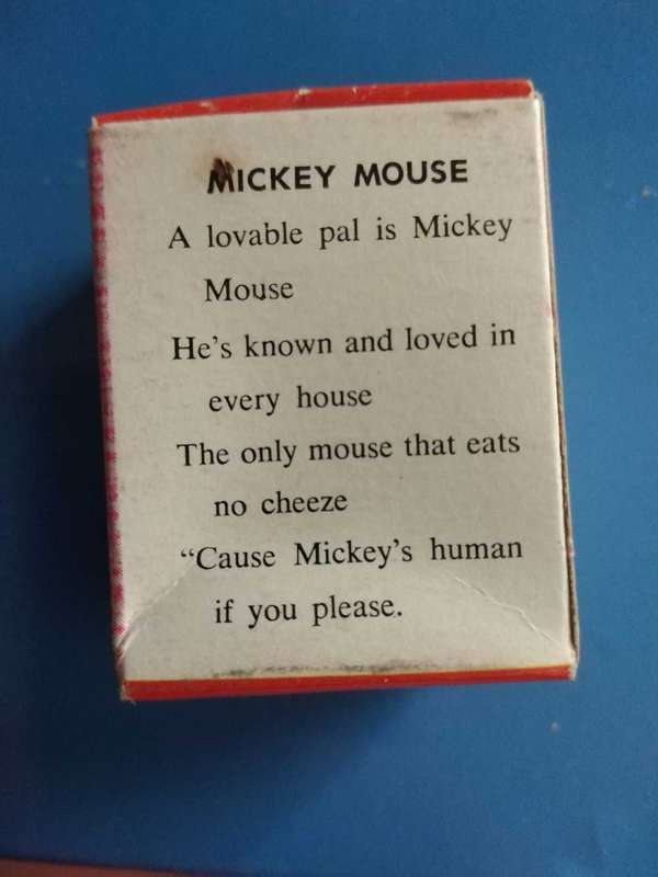 Disneykins Mickey Mouse in box