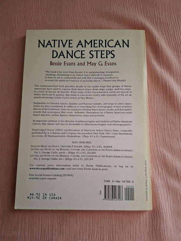 Bessie Evans and May G. Evans Native American Dance Steps
