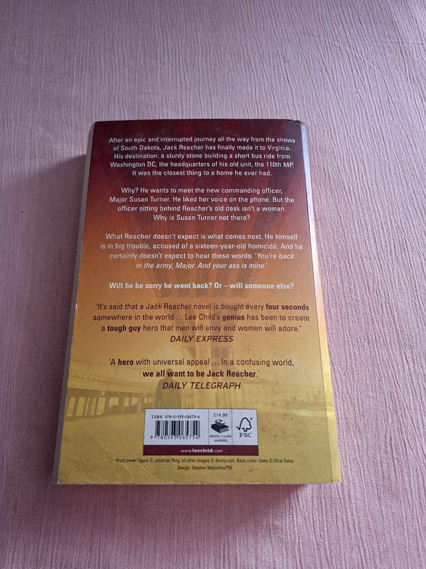 Lee Child Never Go Back