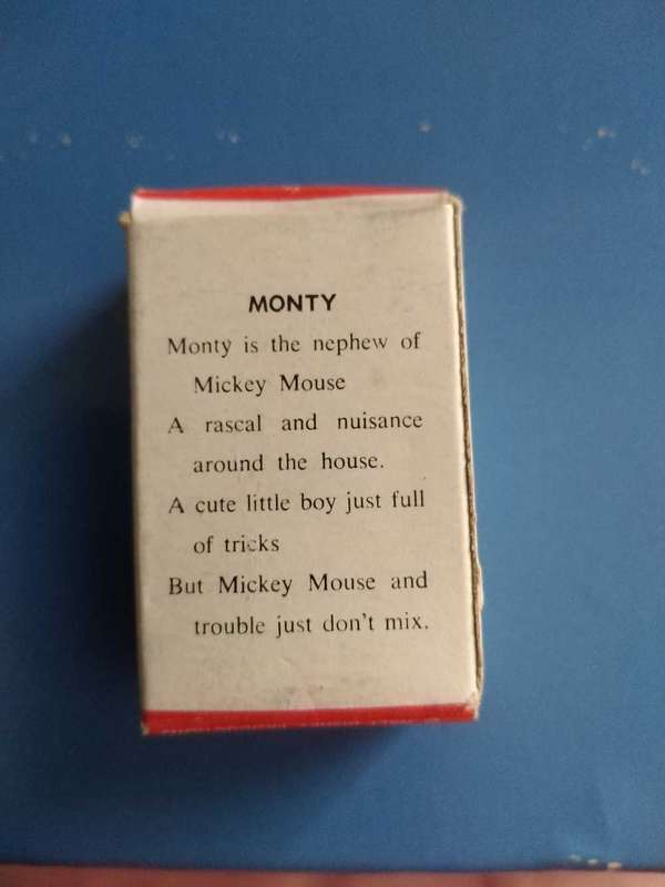 Disneykins Monty in box