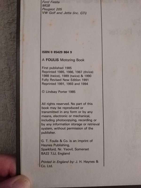 Haynes The Car Bodywork Repair Manual