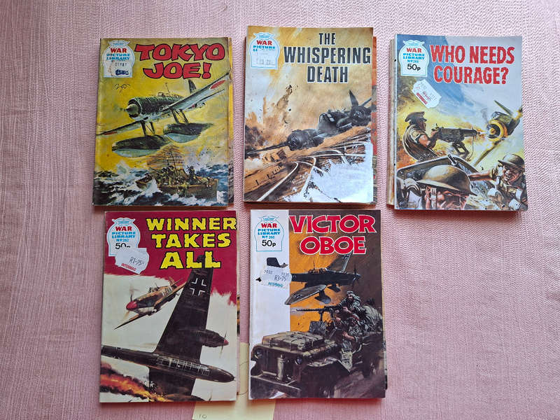 War Picture Library books x 10