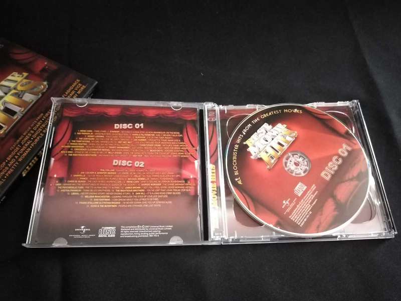 Best movie hits double cd