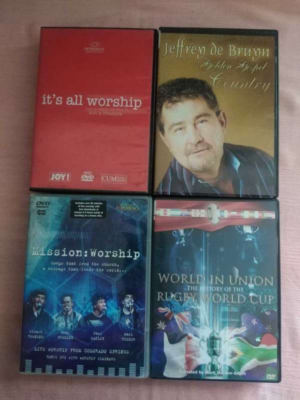 15 Assorted Religious dvds