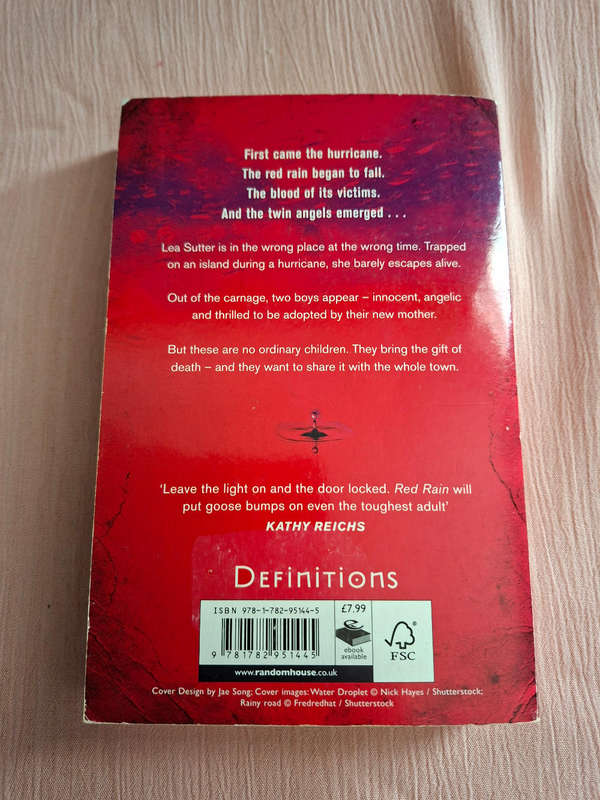 R.L. Stine Red Rain