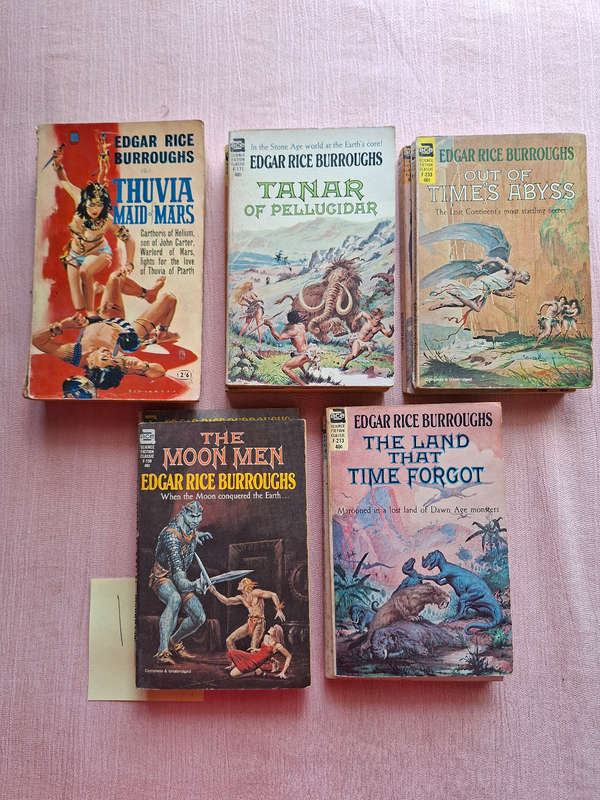 Edgar Rice Burroughs x 10