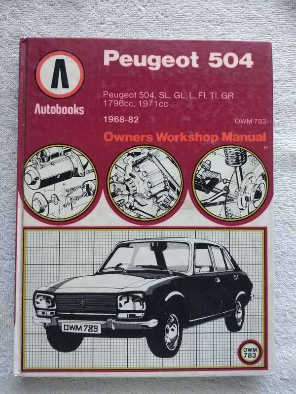 Peugeot 504 Owners Workshop Manual