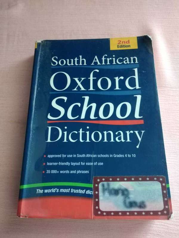 South African Oxford School Dictionary
