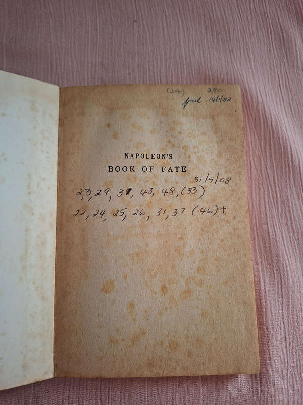 Napoleon's Book of Fate Foulshams Home Library