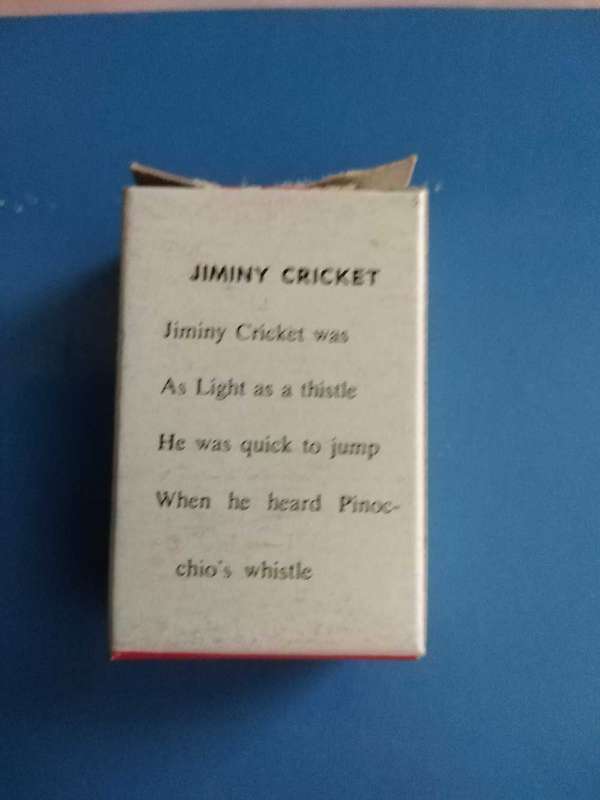 Disneykins Jiminy Cricket in box