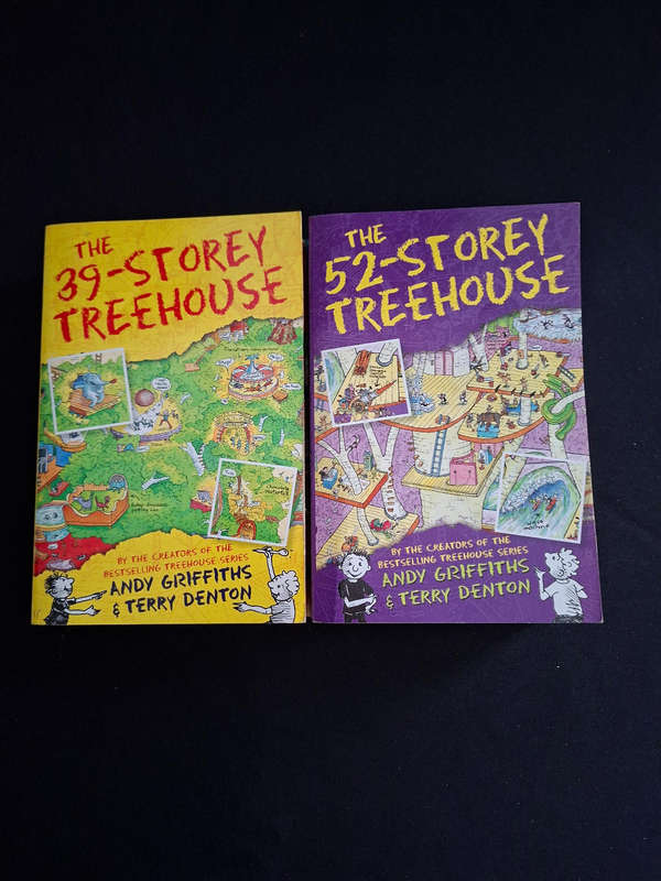Andy Griffiths & Terry Denton 8 Treehouse Series Books