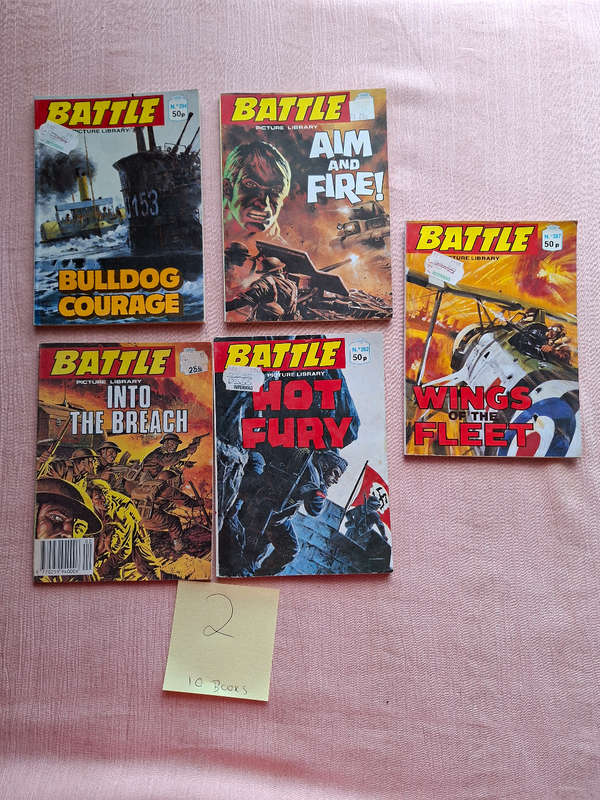 Battle Picture Library x 10