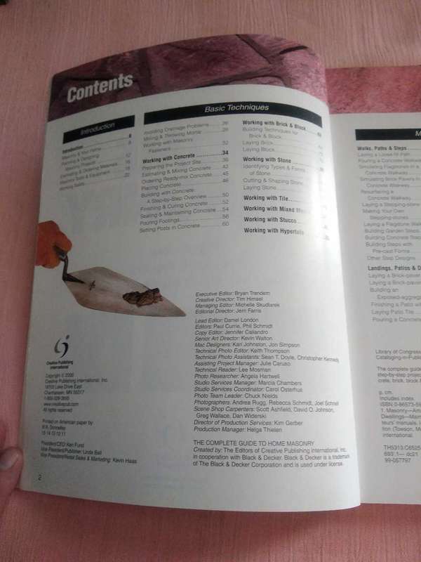 The Complete Guide to Home Masonry Black & Decker