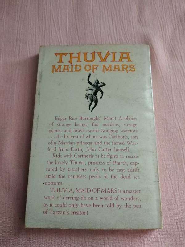 Thuvia maid of Mars Edgar Rice Burroughs