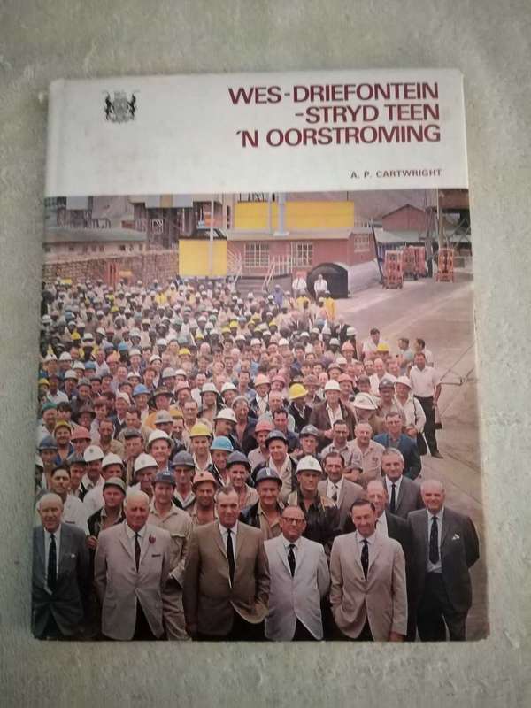 A. P. Cartwright Wes-Driefontein stryd teen 'n oorstroming