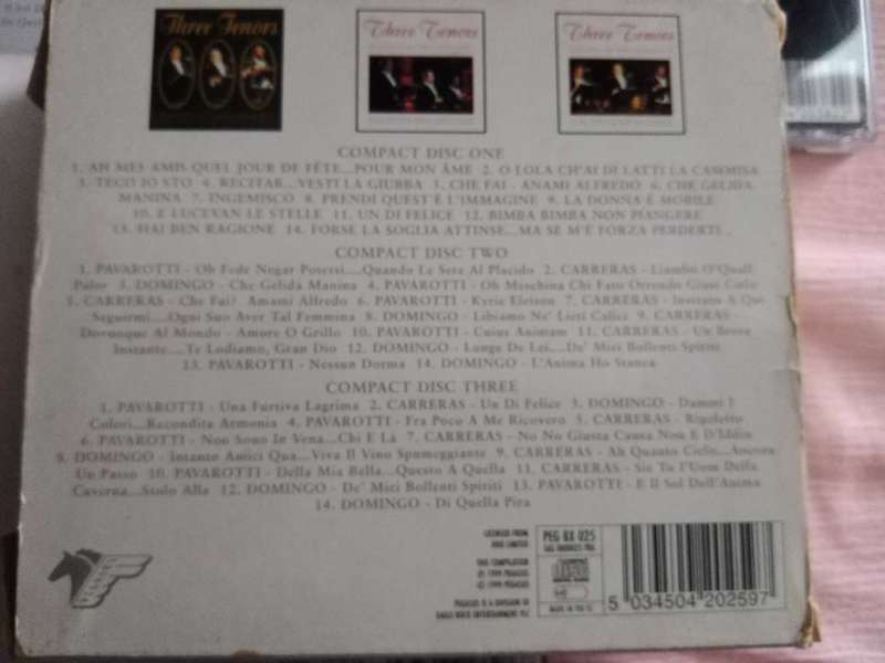 Three Tenors Box set