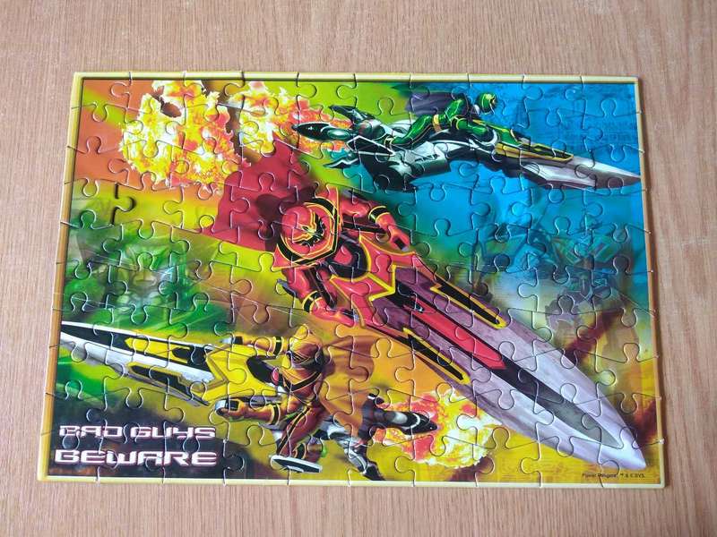 100 piece puzzle Power Rangers Mystic Force