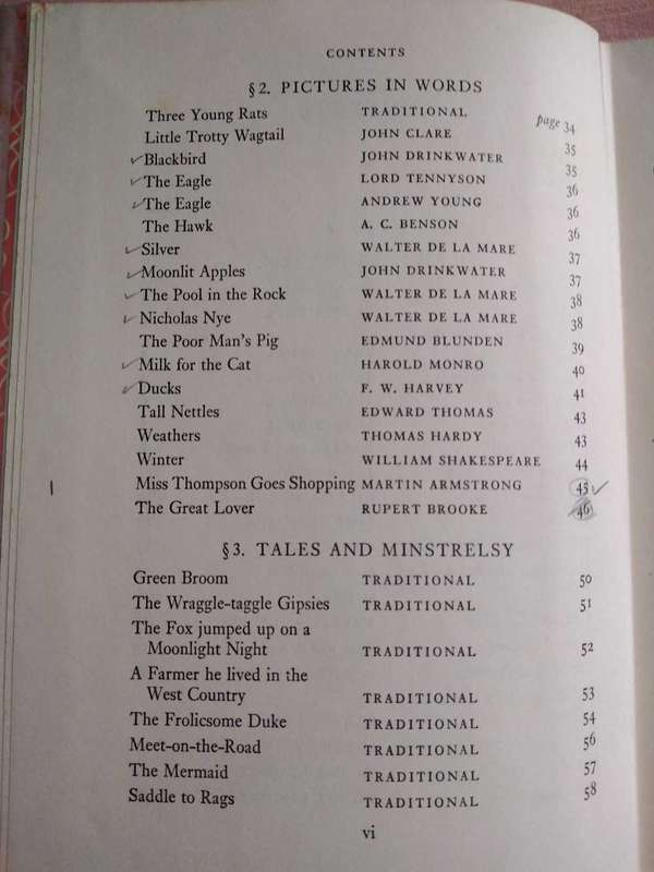 Poems for Pleasure An Anthology by A. F. Scott book 1 and 2