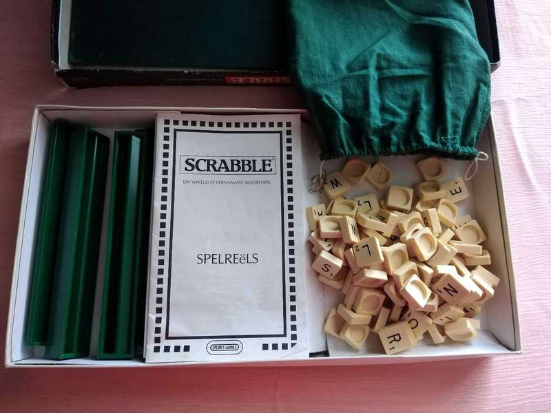 Scrabble board game Afrikaans
