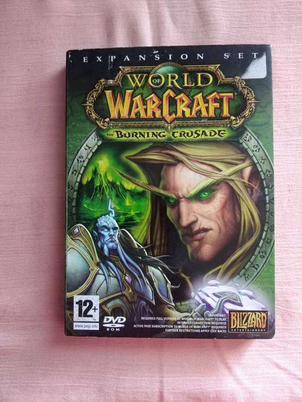 World of WarCraft Teh Burning Crusade PC Game