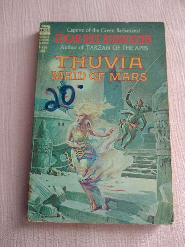 Thuvia maid of Mars Edgar Rice Burroughs