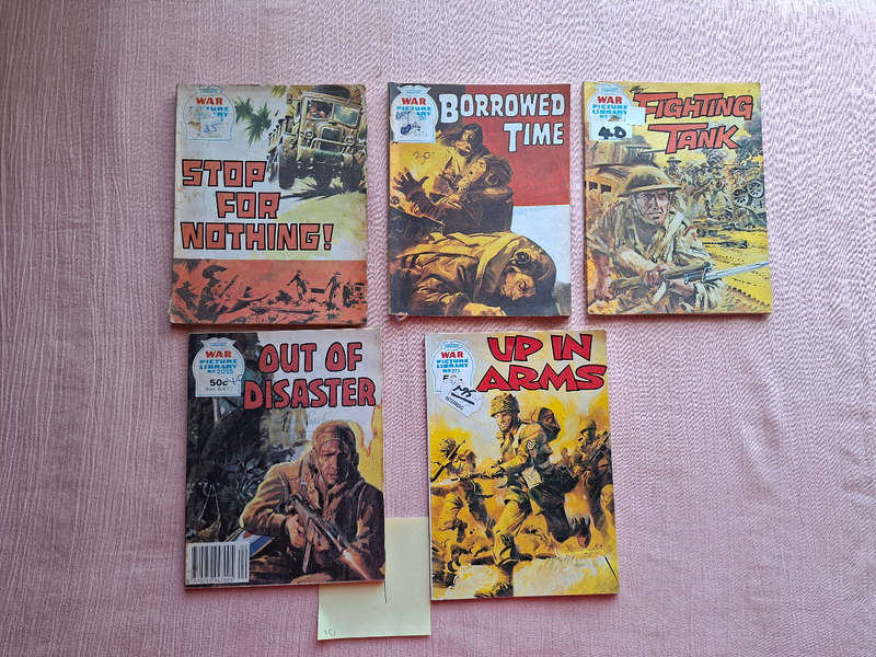 War Picture Library books x 10