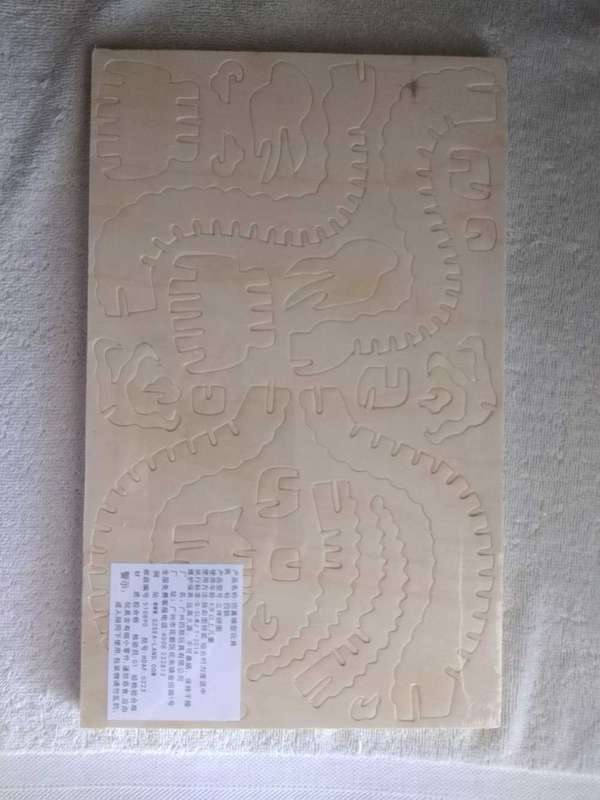 Woodcraft construction kit Dragon