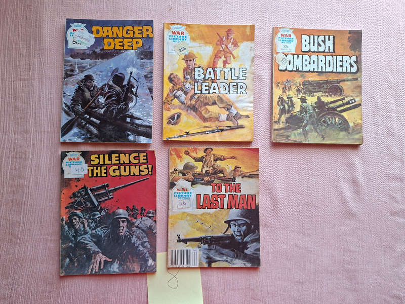 War Picture Library books x 10