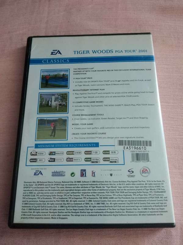 Tiger Woods PGA Tour 2001