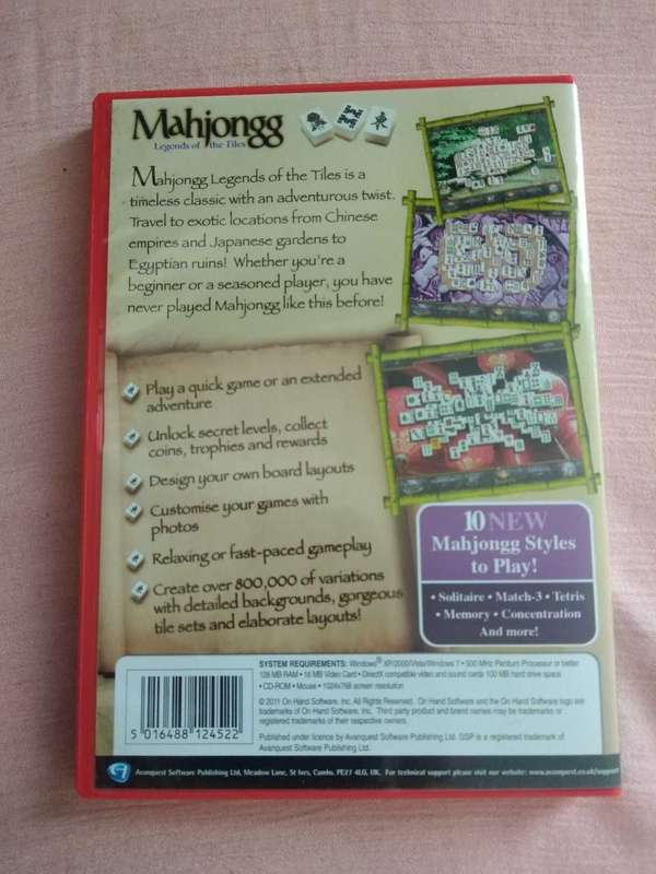 Mahjongg Legends of the Tiles