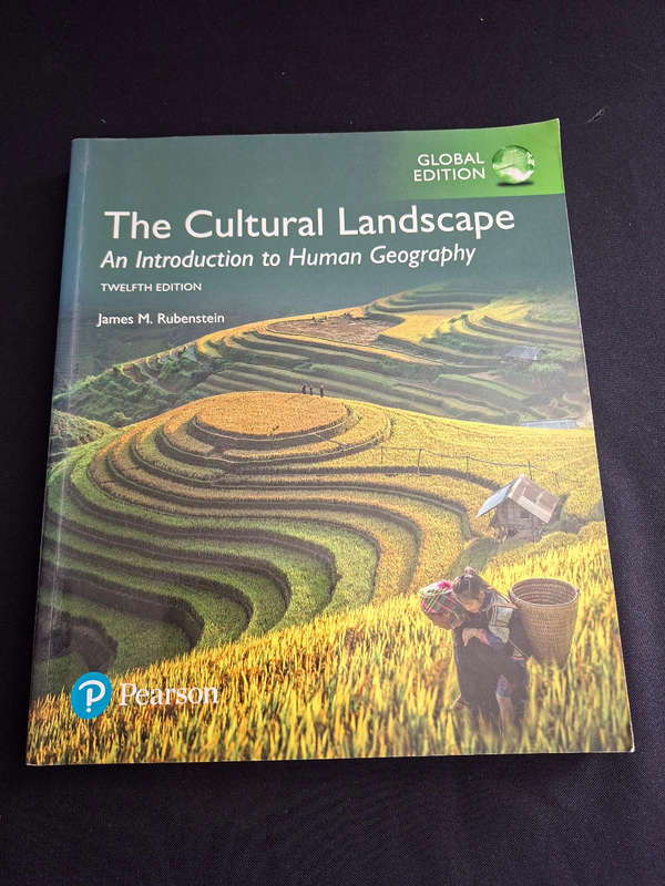 The Cultural Landscape James M. Rubenstein